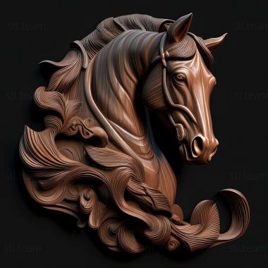 3D модель Кінь (STL)